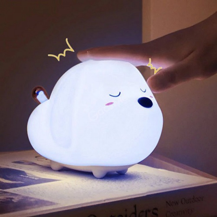 Baseus Cute LED Night Light Soft Silicone Touch Sensor Night Light For Children