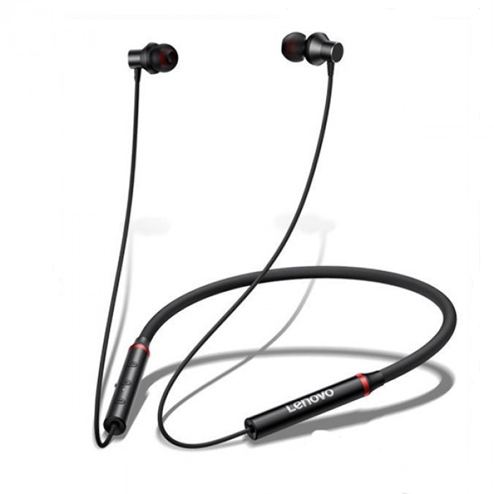 Lenovo HE05x Sports Magnetic Wireless Earphones - Black