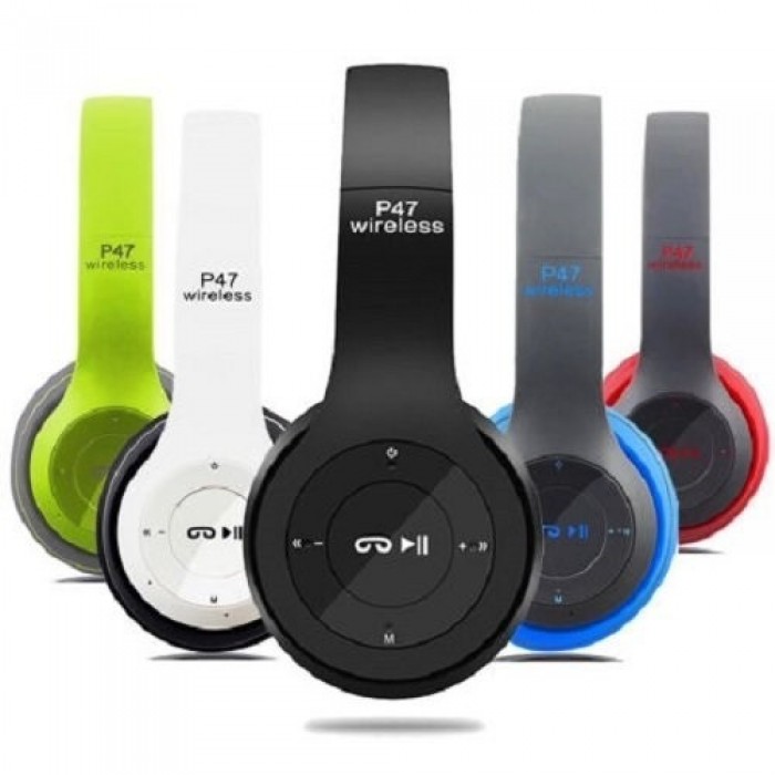 P47 - Wireless Bluetooth Headphone - Black